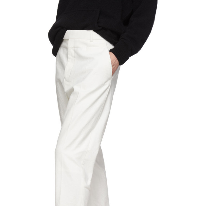 Contrast Waistband Trousers