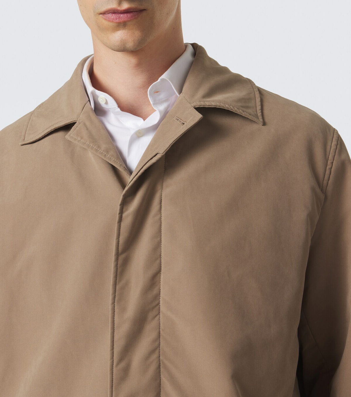 Kiton Technical trench coat
