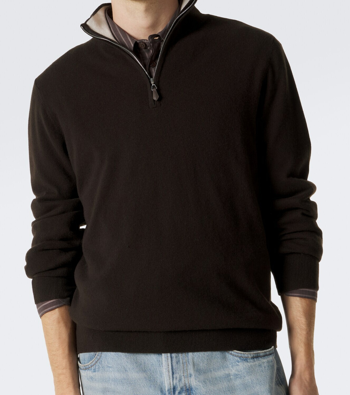 Arch4 Mr Fenchurch cashmere half-zip sweater
