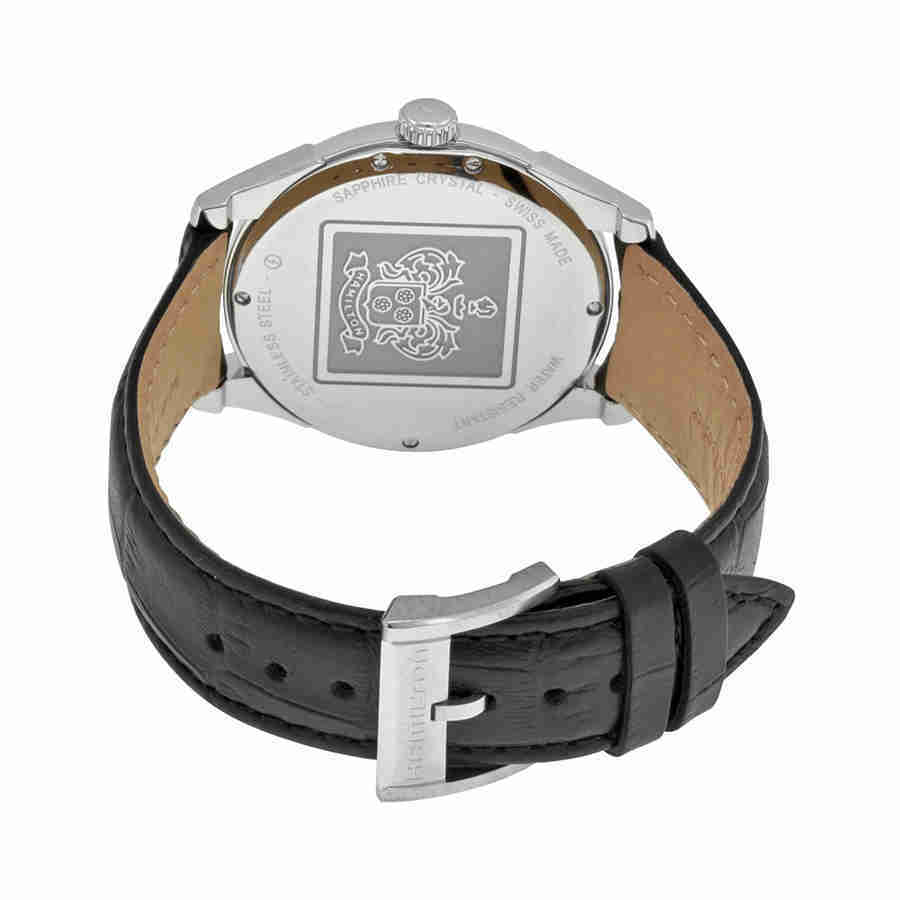Hamilton Jazzmaster Grey Dial Black Leather Mens Watch H38411783