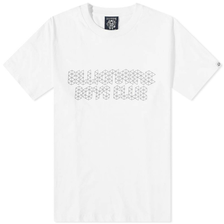 Photo: Billionaire Boys Club Men's Isometric Logo T-Shirt in White