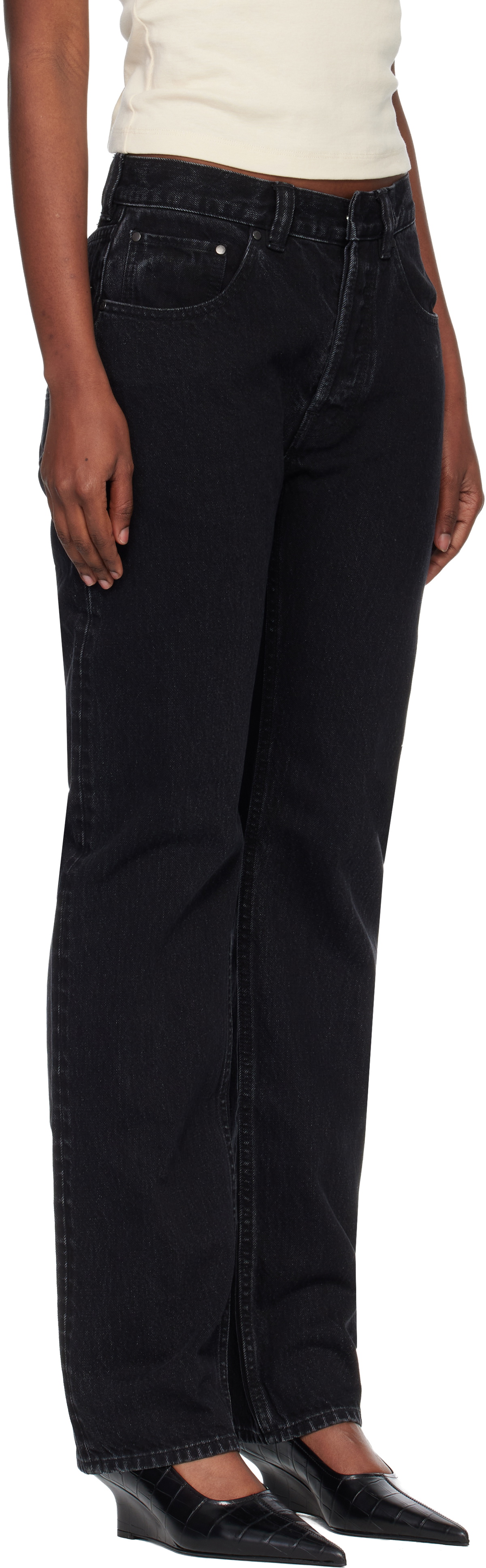 Entire Studios Black Slem Jeans