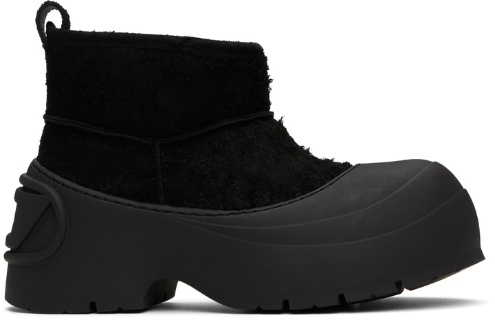 Photo: Diesel Black D-Donald Montone Chelsea Boots