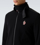 Moncler Grenoble Fleece zip-up cardigan