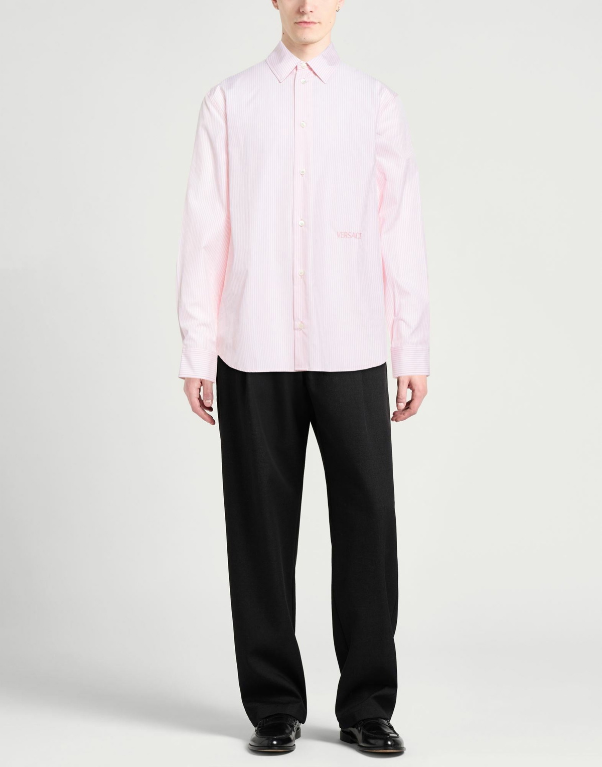 Versace Mens Shirt in Pink