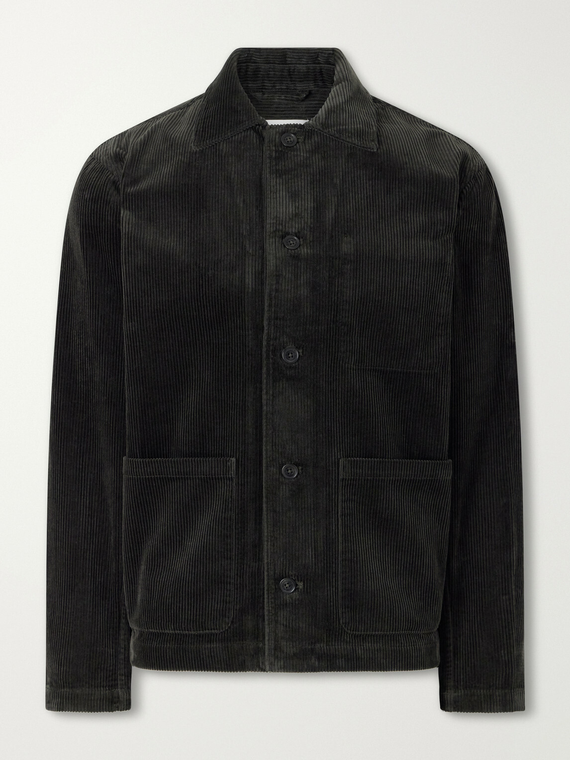 NN07 - Morgan 50004 Organic Cotton-Corduroy Chore Jacket - Green