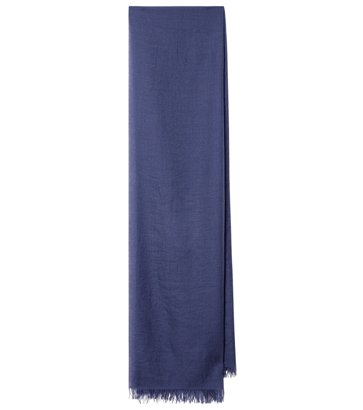 Photo: Brunello Cucinelli Cashmere and silk scarf
