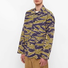 South2 West8 Men's Hunting Shirt Jacket in Tiger Camo