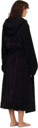 Rick Owens Black Temple Pentagram Bathrobe