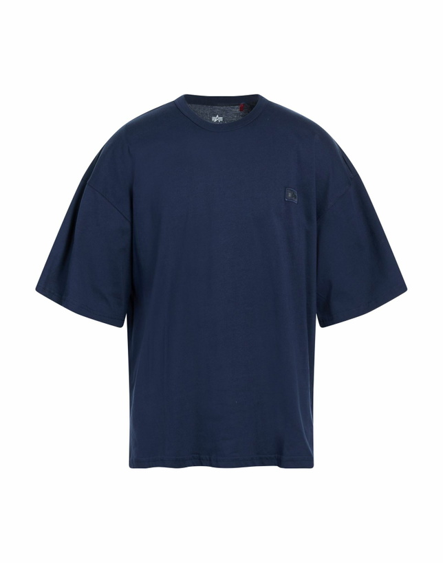 Photo: Alpha Industries Mens T-shirt Midnight in Blue
