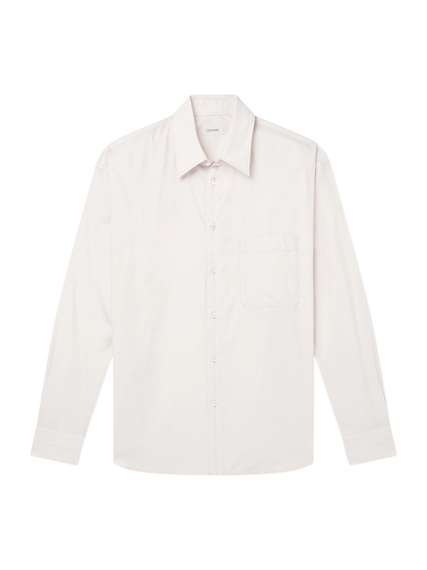 Photo: LEMAIRE - Cotton and Silk-Blend Shirt - Neutrals