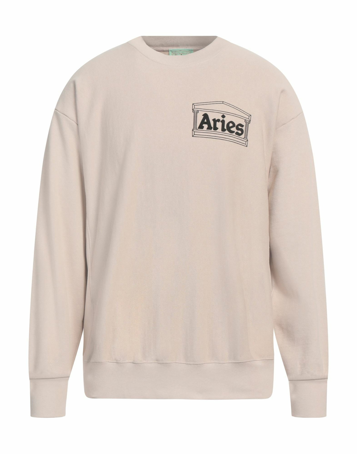 Aries Mens Sweatshirt in Beige