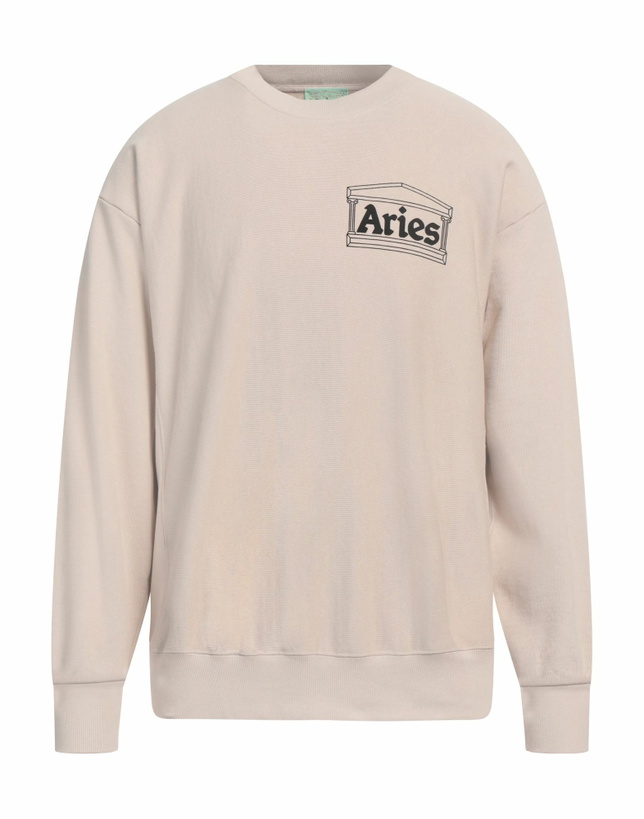 Photo: Aries Mens Sweatshirt in Beige