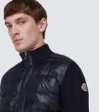 Moncler Down-paneled cotton jacket