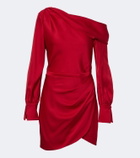 Simkhai Cameron draped satin minidress