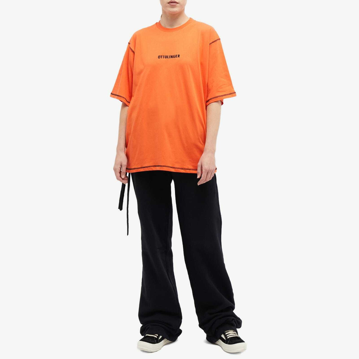 Ottolinger Women's Classic Logo T-Shirt in Cherry Tomato