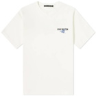 Cole Buxton Men's SS24 Devil T-Shirt in Vintage White