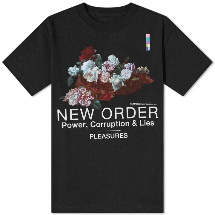 Photo: Pleasures x New Order Power T-Shirt in Black