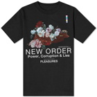 Pleasures x New Order Power T-Shirt in Black