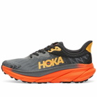 Hoka One One Men's Challenger Atr 7 Sneakers in Castlerock/Flame