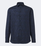 Etro Paisley cotton-blend poplin shirt