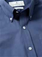 Turnbull & Asser - Suffolk Button-Down Collar Cotton-Poplin Shirt - Blue