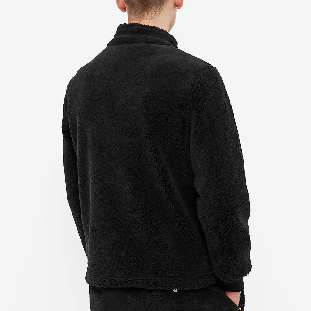 MKI Men's Sherpa Quarter Zip in Black MKI Miyuki-Zoku