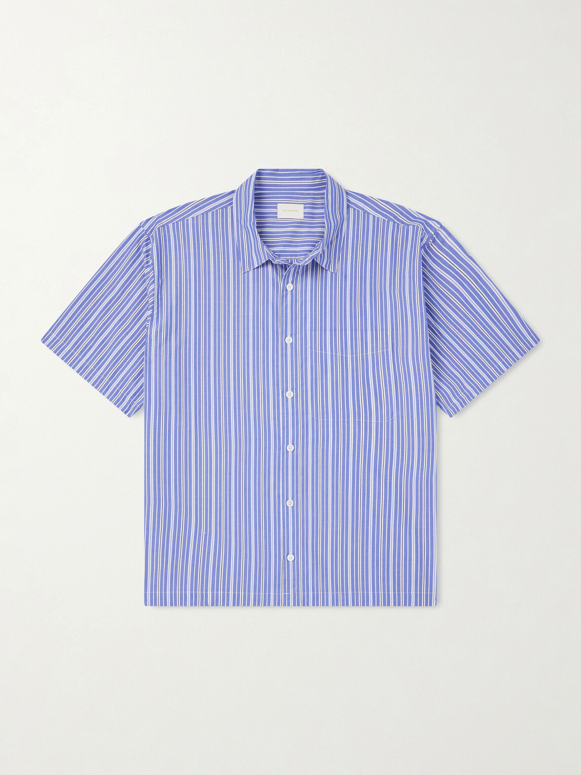 Aimé Leon Dore - Striped Cotton-Poplin Shirt - Blue