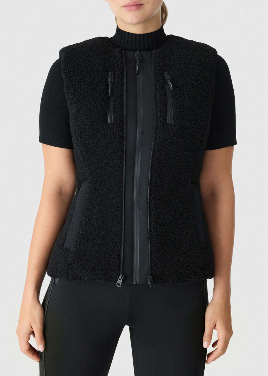 Mackage Dewi 3-in-1 Fleece and Shell ski Jacket Black