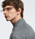 Cartier Eyewear Collection Signature C de Cartier rectangular glasses