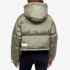 Shoreditch Ski Club Women's Willow Short Puffer Jacket in Sage