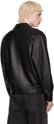 Maryam Nassir Zadeh Black Resolution Leather Jacket