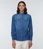 Brunello Cucinelli - Denim Western shirt