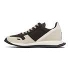 Rick Owens Brown Runner Lace-Up Sneakers