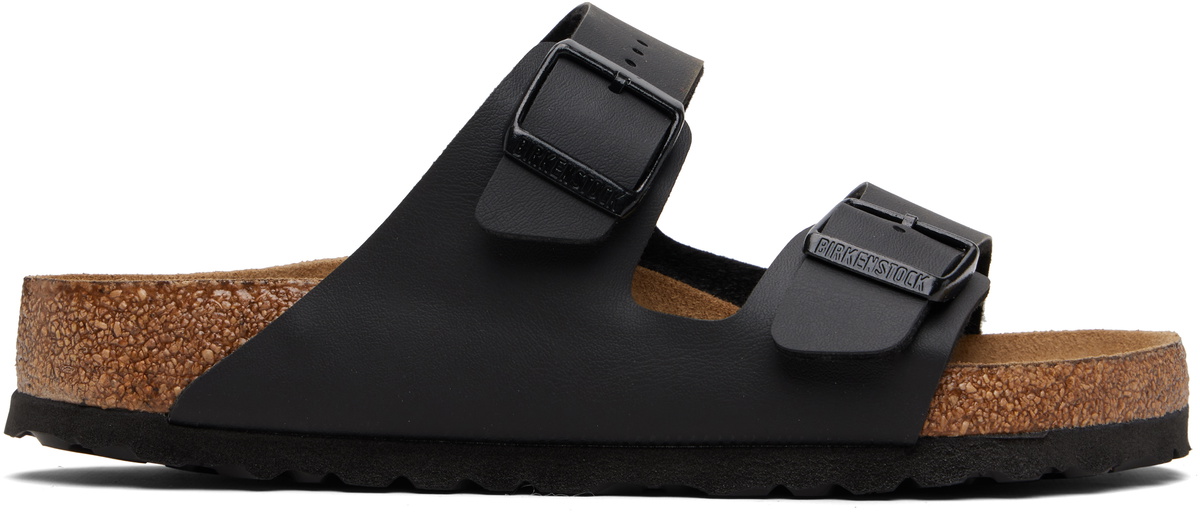 Birkenstock Black Regular Arizona Soft Footbed Sandals