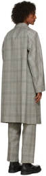 OVERCOAT Grey Raglan Sleeve Coat