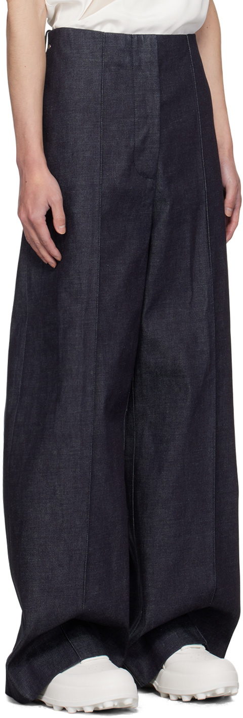Peter Do Indigo Oversized Jeans