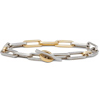 M.Cohen - 18-Karat Gold and Sterling Silver Bracelet - Gold