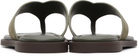 rag & bone Khaki Gracie Thong Sandals