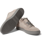 Balenciaga - Panelled Suede Sneakers - Men - Gray