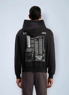 Palm Angels PaxLaTimes News Zip Hooded Sweatshirt