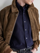Graphpaper - Cotton-Oxford Shirt - Blue