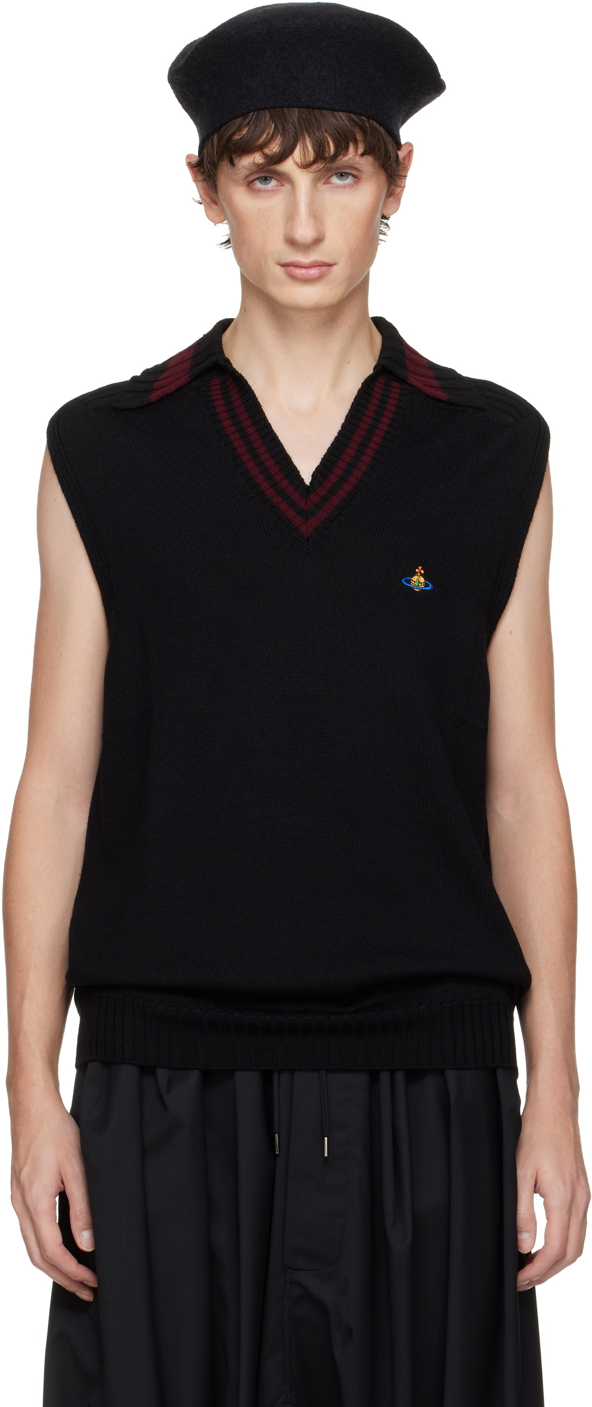 Vivienne Westwood Beige Orbit Vest Vivienne Westwood