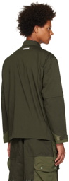 Archival Reinvent Green Detachable Sleeve Jacket