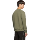 John Elliott Green Raglan Crew Sweatshirt