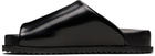 YUME YUME Black Finn Slides