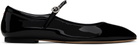 Aeyde Black Uma Ballerina Flats