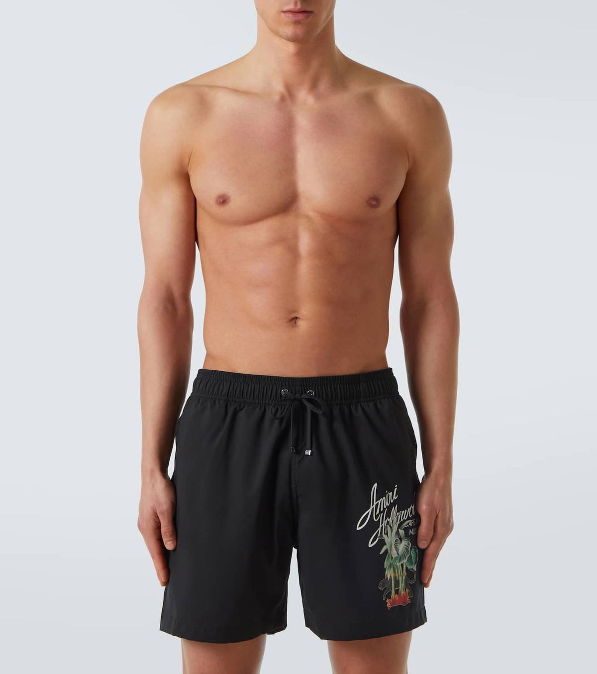Amiri Printed swim trunks