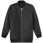 Rick Owens Men's Jumbo Peter Flight Jacket in Black