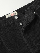 Stussy - Big Ol' Straight-Leg Cotton-Corduroy Trousers - Black